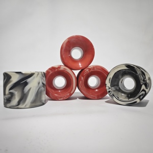 Bán buôn 100A PU Skateboard bánh xe tùy chỉnh trống 52mm 55mm <span class=keywords><strong>Skate</strong></span> ban nhà máy giá cho chất lượng cao Skateboard bánh xe - Product Image 5