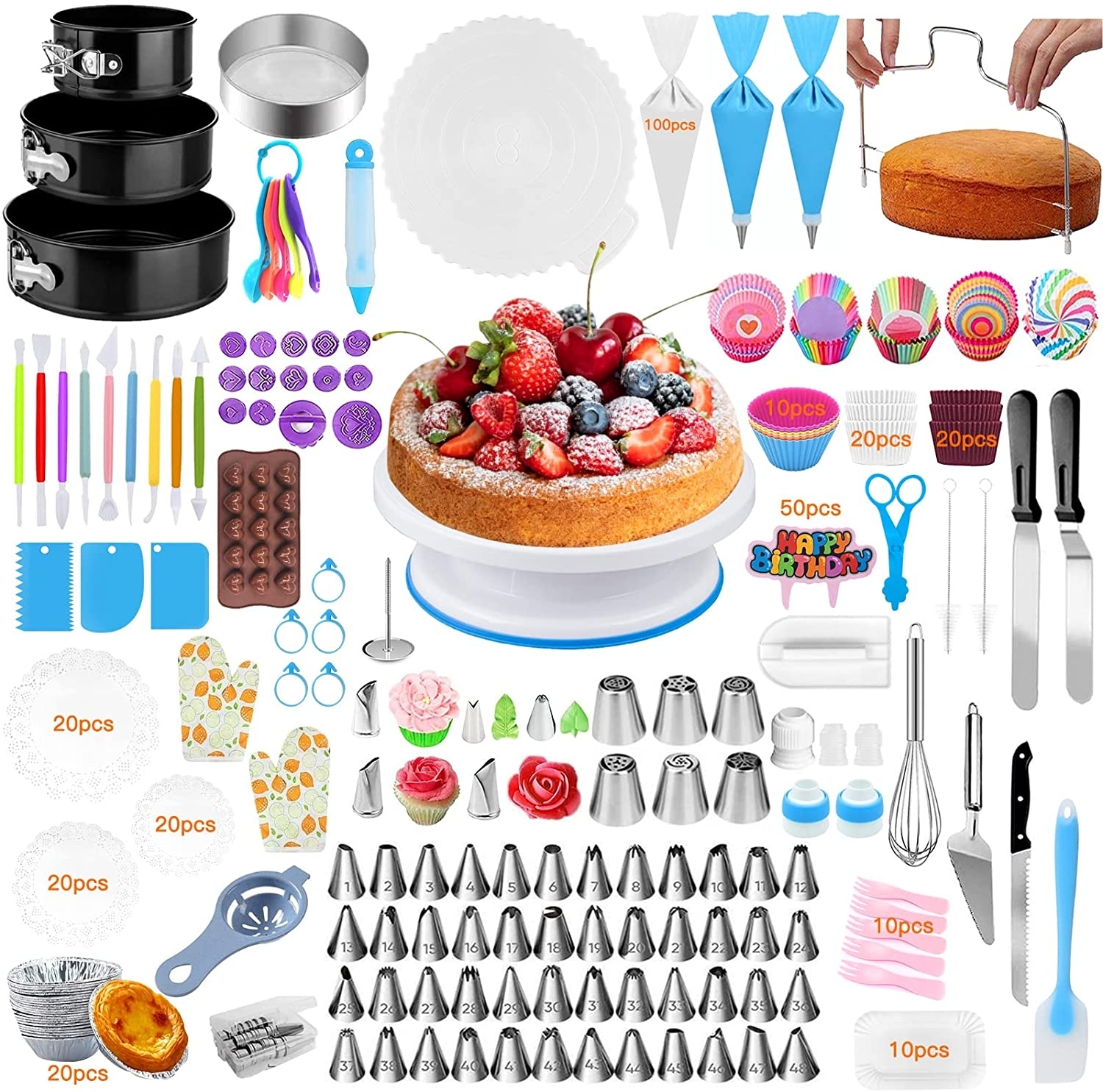 527pcs