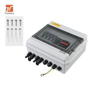 Tulabu PV1/1 IP65 2in 2OUT 1/2/3/4 Cordes <span class=keywords><strong>Array</strong></span> 16A 500V 1000v DC Solaire <span class=keywords><strong>PV</strong></span> <span class=keywords><strong>Combiner</strong></span> <span class=keywords><strong>Box</strong></span> pour Système Solaire - Product Image 1