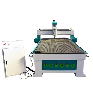Máquina enrutadora CNC para carpintería de 3 ejes 1325 con mesa de trabajo con ranura en T de aluminio adecuada para el procesamiento de puertas de muebles de madera - Product Image 1