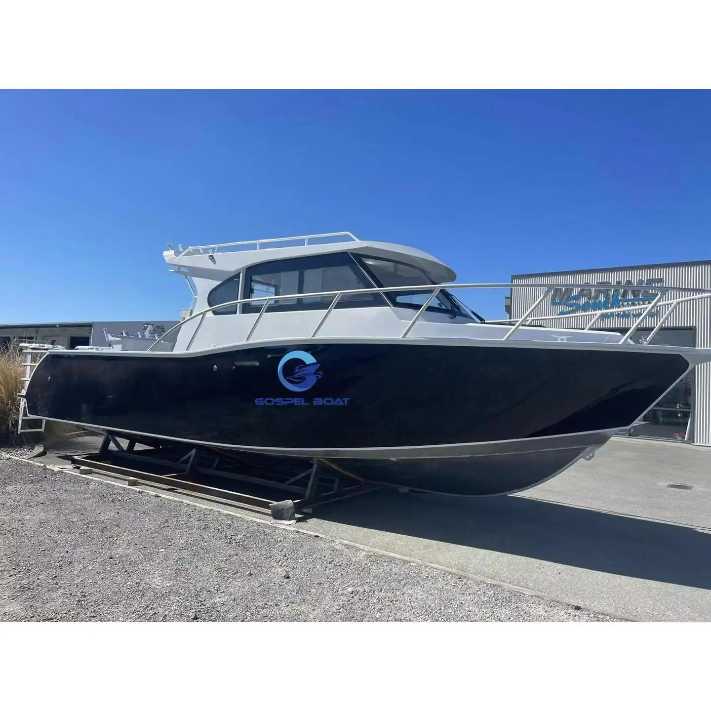 Bateau de mer salé 30ft Profisher bateau de pêche en aluminium bateau de vitesse à vendre Canada