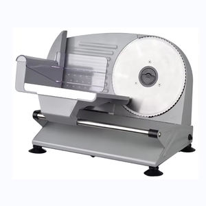 Điện Homecare 200W 190Mm SS Lưỡi Nhôm Và Có Thể Tháo Rời Vận Chuyển Với Thép Không Gỉ Bìa Thịt <span class=keywords><strong>Slicer</strong></span> - Product Image 5