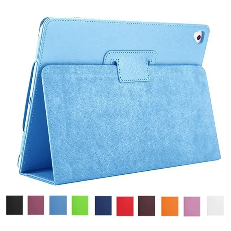 Case untuk iPad Mini 6 Auto tidur bangun PU kulit untuk iPad 1/2/3 Mini 4/5 Flip berdiri pemegang perlindungan penutup Tablet Case