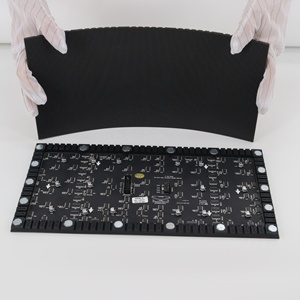 LED-Bildschirm modul Flexibler LED-Mesh-Bildschirm für den Innenbereich Modularer LED-Bildschirm LED-Anzeige felder P3.076 Flexible LED-Anzeige - Product Image 4