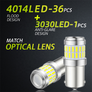 JiaChiハイパワーエラーフリーアンチハイパーフラッシュ11573157 7443 LedスイッチックターンシグナルT25P27/7Wデイタイムランニングライトランプ12v - Product Image 4