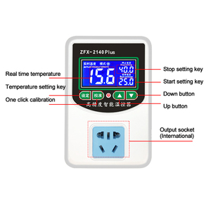 制造价格数字温度控制单元房间恒温器 - Product Image 2