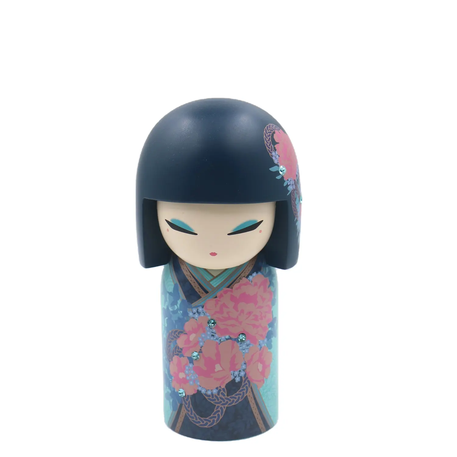 Boneco de resina de kimono japonês personalizado, boneco artístico fofo de menina