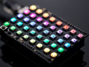 Fabbrica 8x5 40 WS2812 LED SMD5050 RGB pannello a colori a colori scheda Driver modulo Display a Led fai da te matrice LED indirizzabile - Product Image 6
