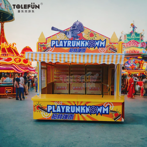 Tolefun Game Zone Tracciones Atracciones Juegos De Feria Occasion Fun Shooting Slingshot Birds Carnival Booth Games Funfair