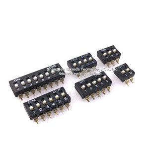 2.54 SMD Dial สวิทช์ชุบทองขา KM-2/3/4/5/6/8จุด2.54มิลลิเมตรสลับสวิทช์ - Product Image 6