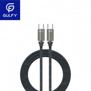 GULFY tip C alüminyum alaşımlı malzeme, apple'ın şarj kablosu W gücüne kadar destekleyen en hızlı 100 için uygundur. - Product Image 3