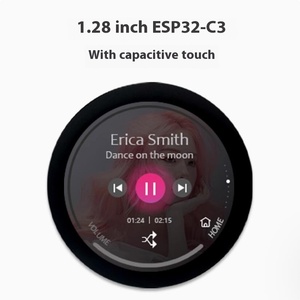 Placa de desarrollo con pantalla LCD redonda de 1,28 pulgadas integrada, módulo Bluetooth Wifi con pantalla táctil para circuitos integrados