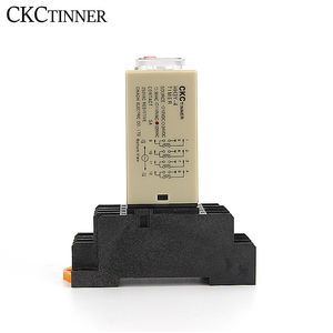 Power-On เครื่องจับเวลาดีเลย์ H3Y-4 220VAC,รีเลย์เวลา3S 5S 10S 30S 60S 5M 10M 30M 60M 14Pin ปรับได้ขนาดเล็กพร้อมเต้ารับฐาน PYF14A - Product Image 4