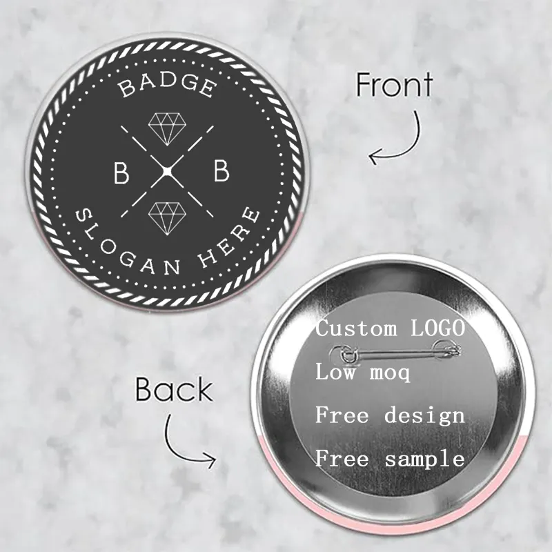 Значки кнопки движения с логотипом на заказ