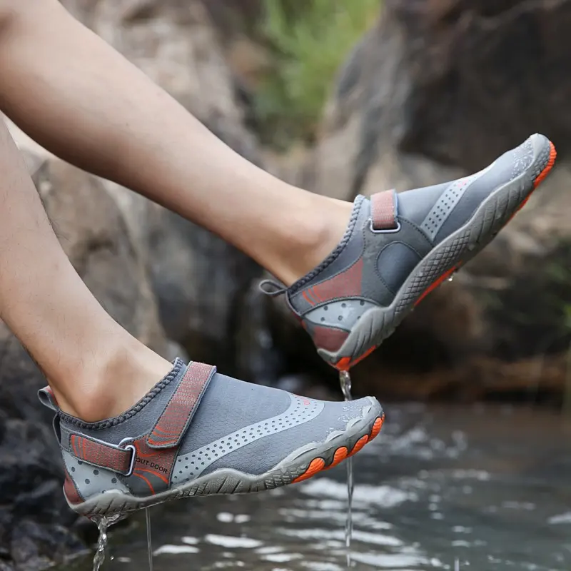 Zapatos de agua al aire libre para hombre y mujer, zapatillas transpirables de secado rápido para playa, Unisex