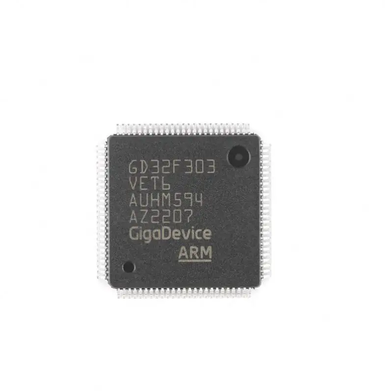 Gd32f303vet6 Nieuwe En Originele Elektronische Componenten Geïntegreerde Schakelingen Ic Chip Gd32f303 Gd32f303vet6