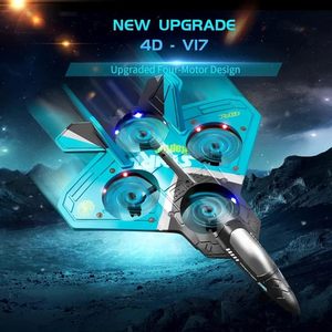 V17ジェットファイターRCプレーン-2.4GHzリモコン、360 ° スタントスピン、耐久性と軽量、男の子へのギフト - Product Image 4