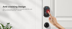 Sinovo 2024 לנו ביטחון חכם דלת 720p מצלמה wifi tuya אפליקציה מרחוק לפתוח סגסוגת אבץ מפתח עבור דלת עץ תחרותי - Product Image 5