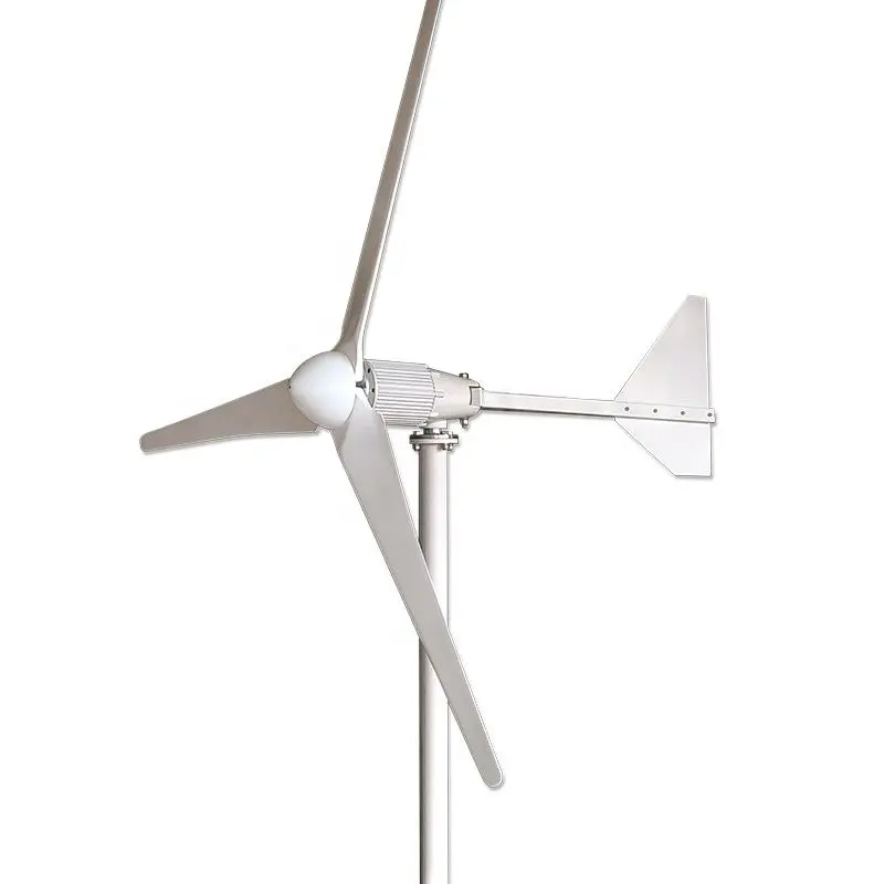 REAL Power 2000W Wind generator 48V 96V 120V 220V Spannung 2KW Windkraft anlagen mit 1530MM Länge GFK-Schaufeln für den Heimgebrauch mit CE