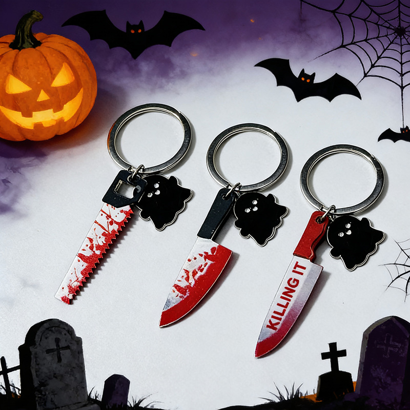 Black ghost kitchen knife