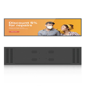 16,4 "1366*238 FHD 850nit IPS ЖК-экран стретч-бар дисплей и H DMI USB плата монитор растянутая полка дисплей