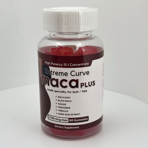 Kollagen Private Label Maca Gummies Wurzel Bbl Butt Hips Süßigkeiten vergrößerung OEM ODM Maca Pillen Gummy Vitamin D3 K2 Gummies - Product Image 2