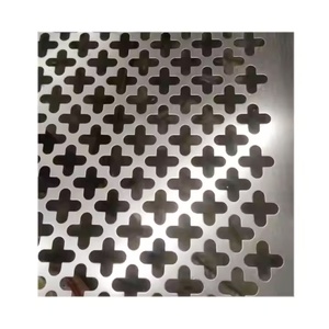Design decorativo degli interni in acciaio inossidabile per la punzonatura delle maglie in hotel ristoranti con motivi e finiture Intricate - Product Image 1