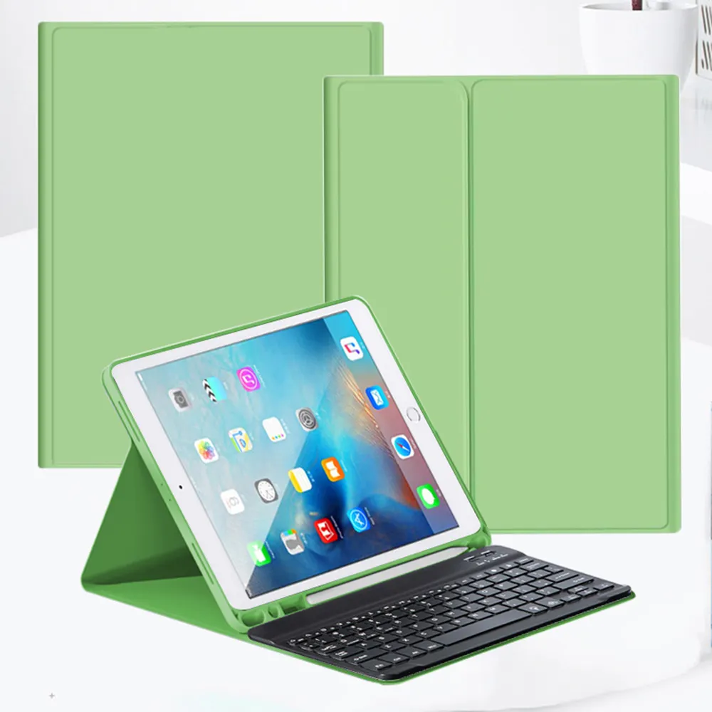 10.8 Pro 11 12.9 pro 10.5 I pad Air 4 Touchpad Tablet custodia blu dente tastiera copertura in pelle per iPad