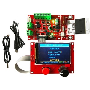 Controlador de soldador de punto neumático con ventilador y Sensor de temperatura, NY-D08 de controlador de soldadura 100A