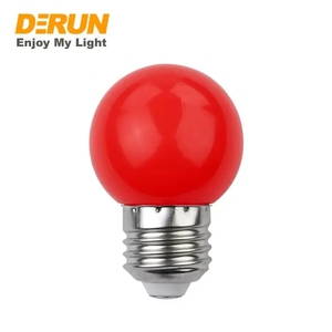 G45 LED電球1W 2W 3Wプラスチックカラー電球110V 220V E27 B22 Festoonストリングライトお祝い装飾電球LED - Product Image 3
