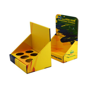 Espositore in cartone riciclabile con scatola espositiva per imballaggio di profumo con foro espositore scatola di carta per bottiglie di olio essenziale - Product Image 4