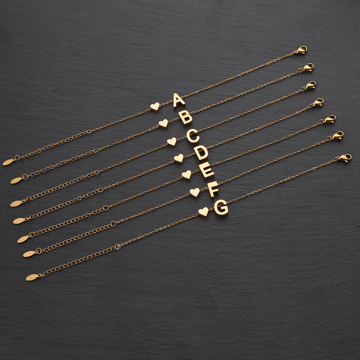 Gold Color Anklet (20.5+5cm)