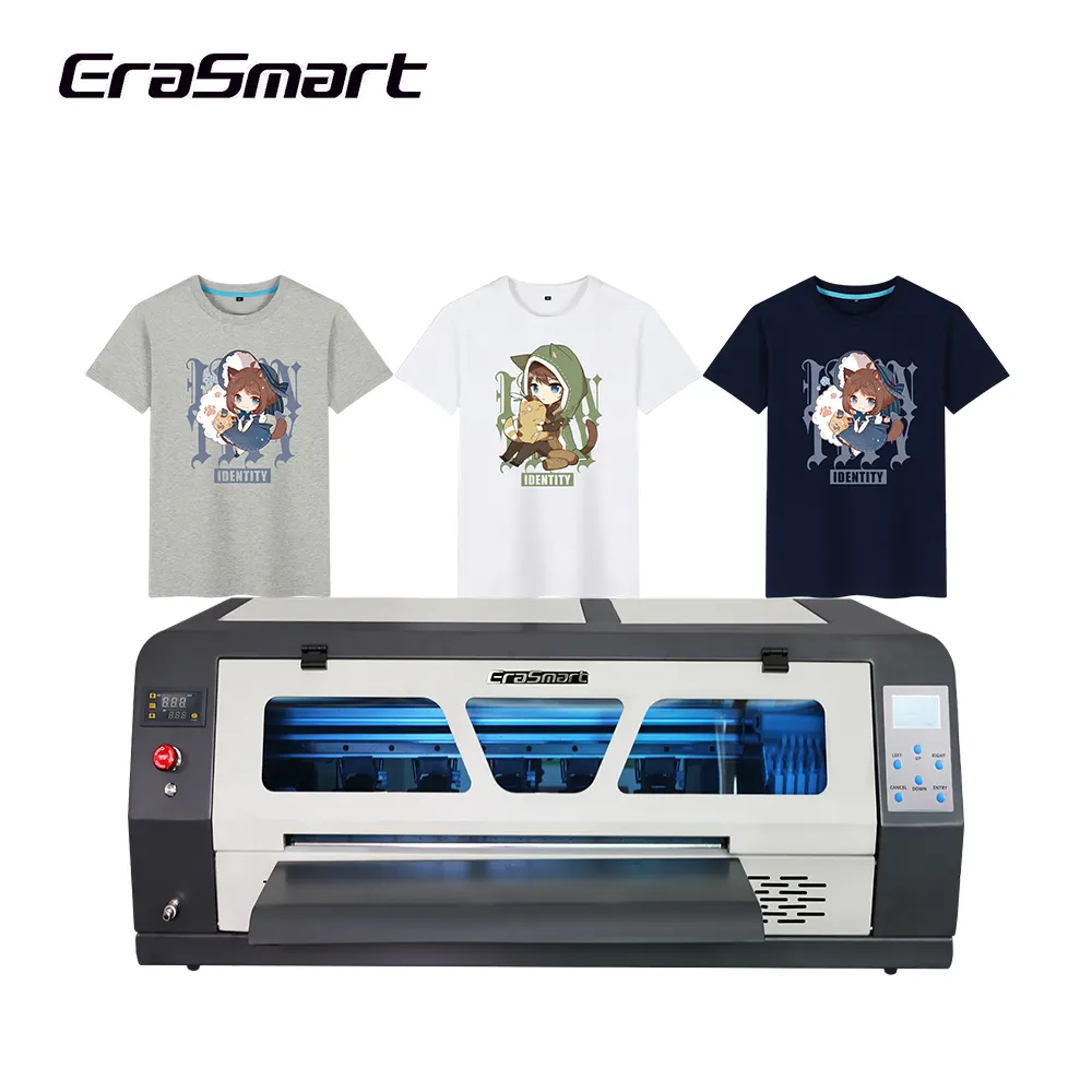 Wholesale New Design A1 Dtf Printer 60cm Printing Machine Full Color Printer Machine Dtf with Shaking Powder