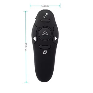 Penna per tornitura con pagina Laser Wireless con segnale Laser rosso per l'insegnamento dell'indicatore vocale per l'apprendimento del Mouse del telecomando del puntatore del PowerPoint 2.4G - Product Image 5