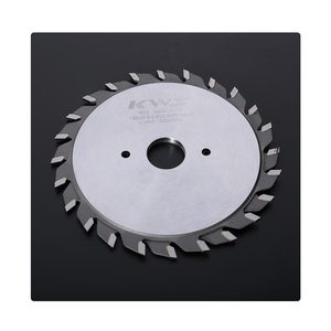 KWS ayarlanabilir puanlama sürgülü masa testere bıçakları 120 mm 20 mm Arbor 24 diş TCT ATB diş testere bıçağı SCM makinesi aracı - Product Image 1