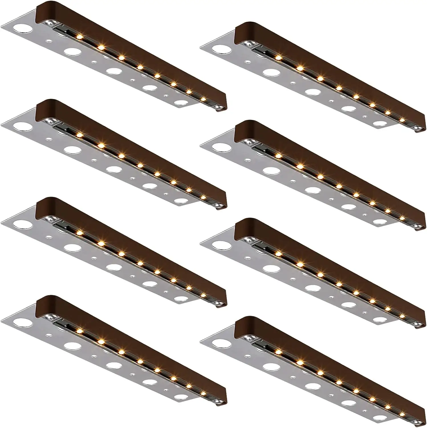 LED Hardscape illuminazione girevole di contenimento lampada da parete a bassa tensione paesaggio 12V luci a gradini per esterni Hardscape Paver Light