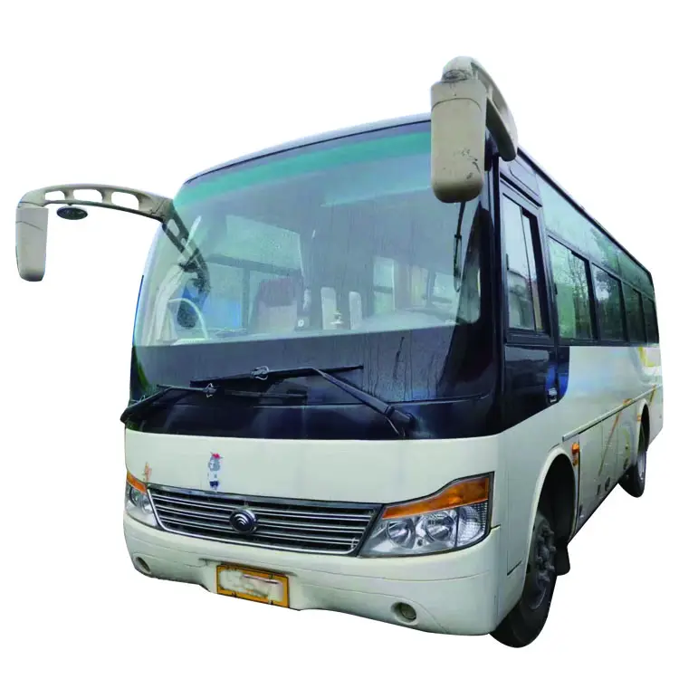 2015 29 국가에서 사용 된 저렴한 버스 4 배기 가스 중국 미니 버스 밴에 사용 된 버스
