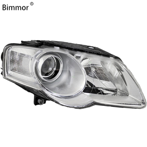 BIMMOR Headlights for <strong>VW</strong> Volkswagen Passat <strong>B6</strong> 2009-2011 Headlight Auto Halogen Headlamp Plug and Play Factory OEM Replacement