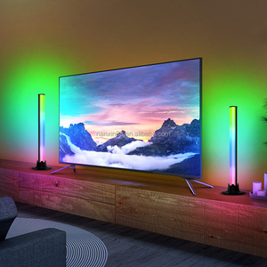 2 paket app kontrolü akıllı rgb ışık çubuğu Wifi tuya akış pro led akıllı ışık çubukları led yuvarlak demir akıllı sensörlü ışık - Product Image 3