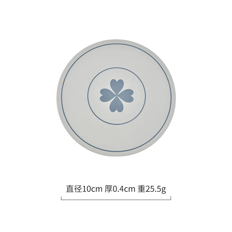 10 cm gris sidéral (trèfle à quatre feuilles) hjt-1497