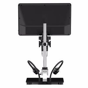 Nuevo Microscopio de vídeo DM12 10,1 \ "con fuente de luz LED para aplicaciones electrónicas de reparación y soldadura móviles - Product Image 4
