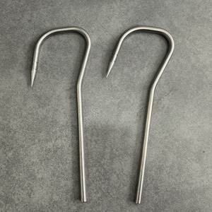 316 đánh cá biển mới thép không gỉ 10mm dia. Móc Câu Cá - Product Image 1