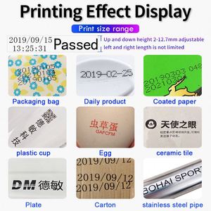 Mx3 stampante a getto d'inchiostro portatile Qr Code Packaging produzione data codifica macchina Logo piccola stampa automatica della stampante a getto d'inchiostro - Product Image 2