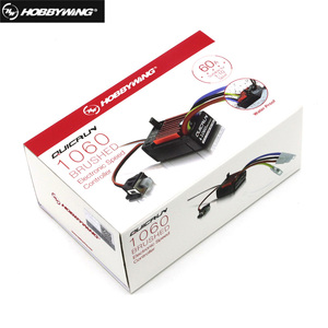 HobbyWing QuicRun 1060 60A spazzolato regolatore elettronico di velocità ESC per 1:10 RC auto impermeabile per auto RC - Product Image 3