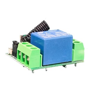 Miniempfänger DC 12 V 1 CH Relaisempfänger-Modul universell drahtlos 433 MHz Funksender Fernsteuerung