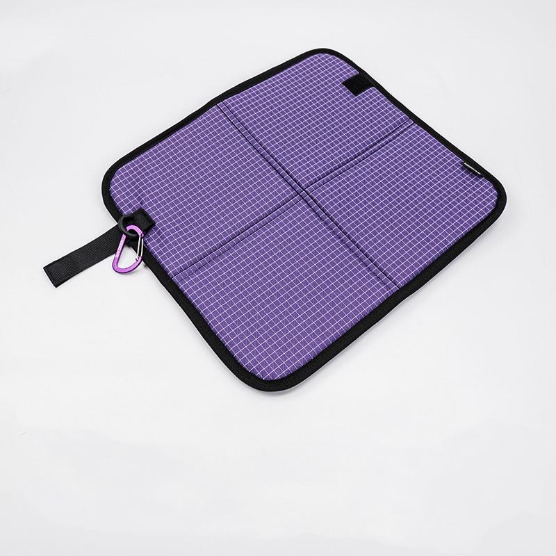 หัวเข็มขัดปีนเขาสีม่วงไวน์