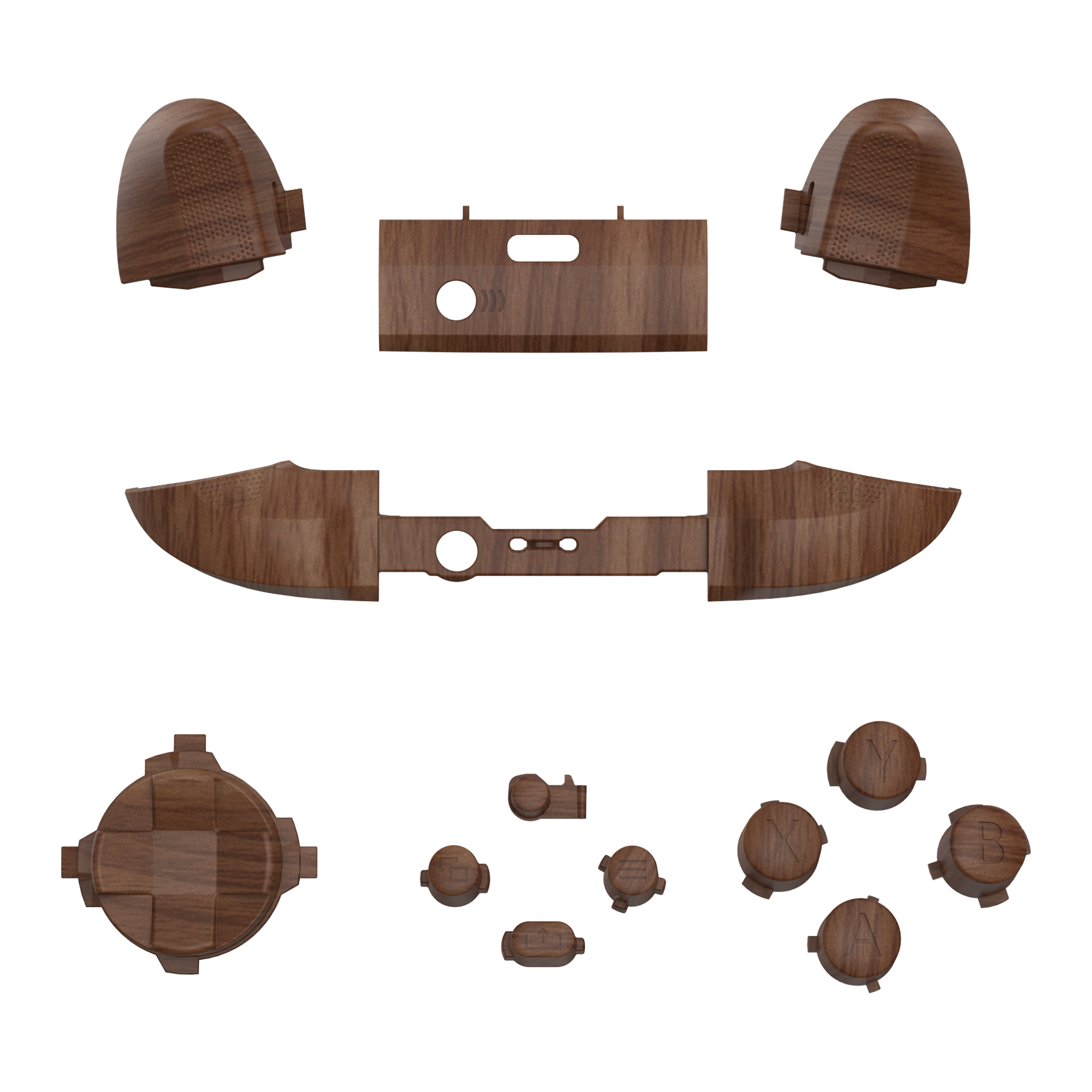 Wood Grain Pattern Button Kits JX3701WS
