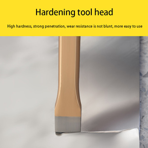 Mason's <strong>Chisel</strong> Tool Stone Breaking Tool Flat Pointed <strong>Chisel</strong> Special Steel Super Hard Flat <strong>Chisel</strong> - Product Image 4