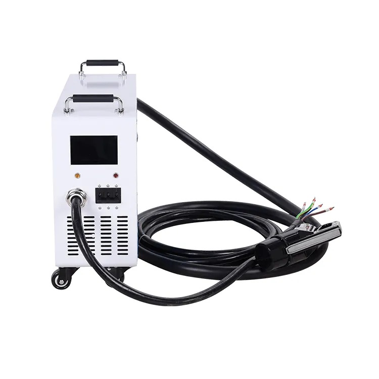 CE Certificated High Quality 30kw 100A Dc Adjustable 3 Phase Portable Ev Charger Ev Portable Charger