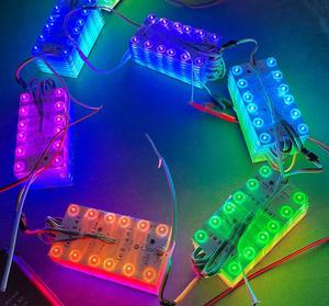 70mm X 70mm 2 dc24v WS2811/WS2818 IC RGB modulo Pixel a colori; IP20; 5W/6leds/Pixel 110 Lm/LED; 20 Pixel/stringa - Product Image 6